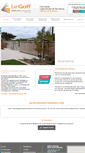 Mobile Screenshot of menuiserielegoff.com